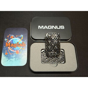 🔥Magnus MagLab Skelly Toad Zirconium/SS Plates 3 Click Slider BNWT🔥